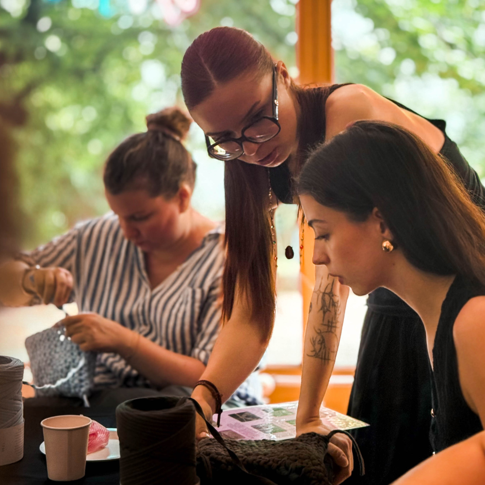 ATELIER SAC EN CROCHET