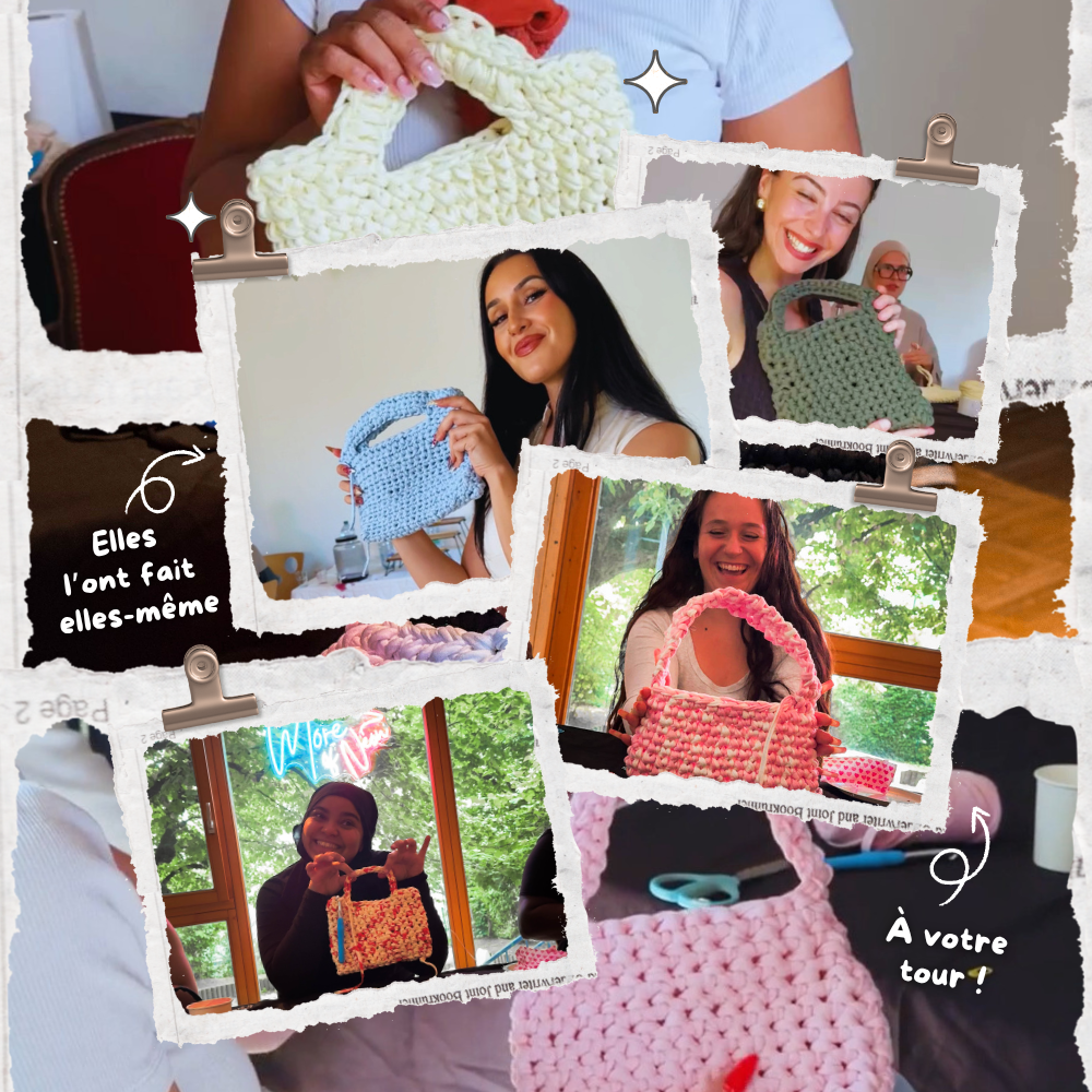 ATELIER SAC EN CROCHET